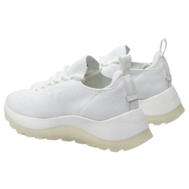Zapatos con cordones y suela de 2 piezas Calvin Klein W HW0HW01337 blanco 3