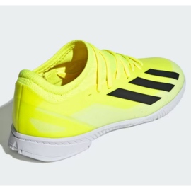 Zapatos de fútbol adidas X Crazyfast League In Jr IF0685 amarillo 4