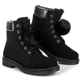 Bestelle Cazadores con pompón desmontable negro 3