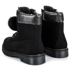 Bestelle Cazadores con pompón desmontable negro 2