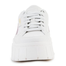Zapatillas Puma Mayze Stack Premium Whisper W 384421-01 blanco 6