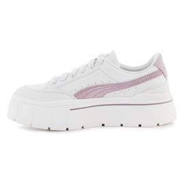 Zapatillas Puma Mayze Stack Premium Whisper W 384421-01 blanco 8