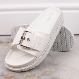 Chanclas plataforma Big Star W JJ274A309 INT1681C blanco 5