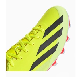 Zapatillas Adidas X Crazyfast Club FxG IG0618 amarillo 4