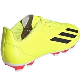 Zapatillas Adidas X Crazyfast Club FxG IF0717 amarillo 3