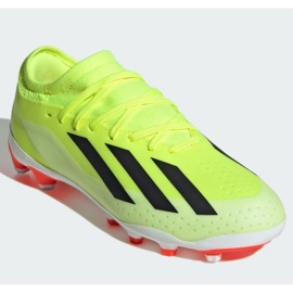 Zapatillas Adidas X Crazyfast League Ll Mg Jr IF0683 amarillo 3