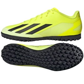 Zapatillas Adidas X Crazyfast Club Tf M IF0723 amarillo 4