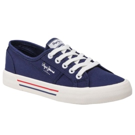 Zapatillas Pepe Jeans Brady Basic W PLS31287 blanco 5