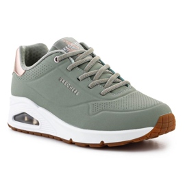 Zapatos Skechers Uno Shimmer Away W 155196 SAGE verde 5