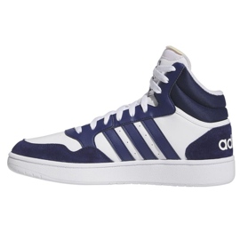 Zapatillas Adidas Hoops 3.0 Mid M IG1432 blanco 3