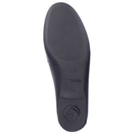 Rieker Zapatos cómodos de piel con cadena Remonte W RKR645, negro 17