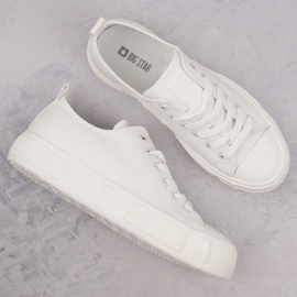 Zapatillas con plataforma Big Star W INT1963A, blanco 4