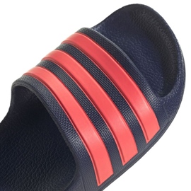Zapatillas Adidas Adilette Aqua para niños azul marino 3