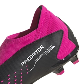 Botas de fútbol adidas Predator Accuracy.3 Ll Fg Jr GW4606 negro 4