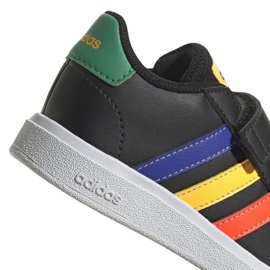 Zapatos Adidas Grand Court Lifestyle Hook and Loop HP8918 negro 4