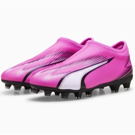 Zapatillas Puma Ultra Match Ll FG/AG Jr 107770 01 rosado 4
