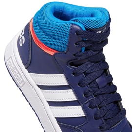 Zapatillas Adidas Hoops Mid GW0400 azul 3