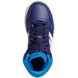 Zapatillas Adidas Hoops Mid GW0400 azul 7