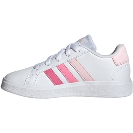 Zapatillas Adidas Grand Court Lifestyle Tenis con cordones IG0440 blanco 8