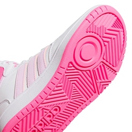 Zapatillas Adidas Hoops Mid IF2722 blanco 10