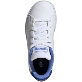 Zapatillas Adidas Advantage Lifestyle Court Lace H06160 blanco 7