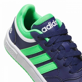 Zapatillas Adidas Hoops 3.0 Jr IG3829 verde 3