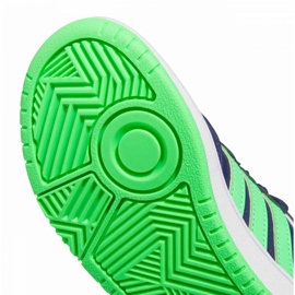 Zapatillas Adidas Hoops 3.0 Jr IG3829 verde 4