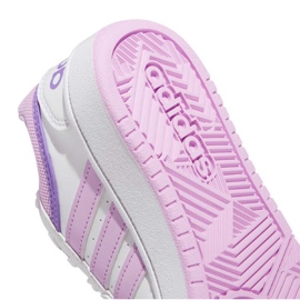 Zapatillas Adidas Hoops 3.0 K IF2724 blanco 10