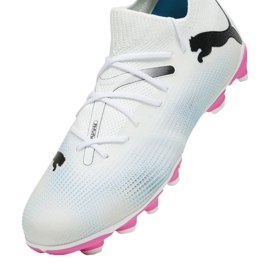 Zapatillas de fútbol Puma Future 7 Match FG/AG 107729 01 blanco 3