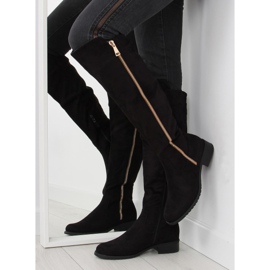 Botas de montar mujer negras 6811-PG negro 5