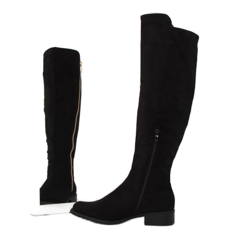 Botas de montar mujer negras 6811-PG negro 1