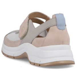 Rieker Zapatos cómodos velcro Remonte W RKR660 multicolor 16