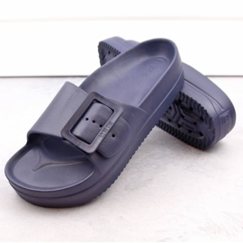Chanclas con plataforma Big Star INT1967 azul marino 5