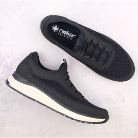 Zapatos cómodos Rieker M RKR657 azul marino 4