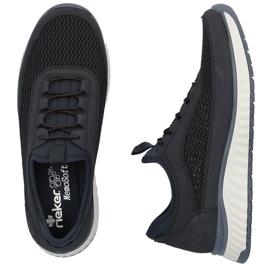 Zapatos cómodos Rieker M RKR657 azul marino 6