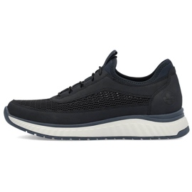 Zapatos cómodos Rieker M RKR657 azul marino 10
