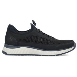 Zapatos cómodos Rieker M RKR657 azul marino 12