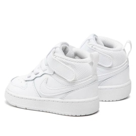 Zapatillas Nike Court Borough Mid2 (TDV) Jr CD7784-100 blanco 3