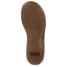 Cómodas sandalias metalizadas Rieker W RKR673 12