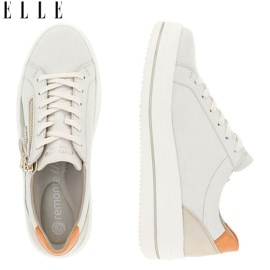 Rieker Zapatos cómodos de piel Remonte W RKR676, beige 11