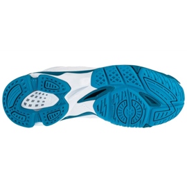Zapatillas de voleibol Mizuno Wave Voltaje Mid M V1GA216586 blanco 3