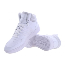 Zapatillas Adidas Hoops 3.0 Mid M ID9838 blanco 4
