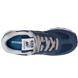 Zapatillas New Balance WL574EVN azul 11