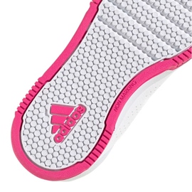 Zapatillas Adidas Tensaur Sport Training Hook and Loop Jr GW6451 blanco 4