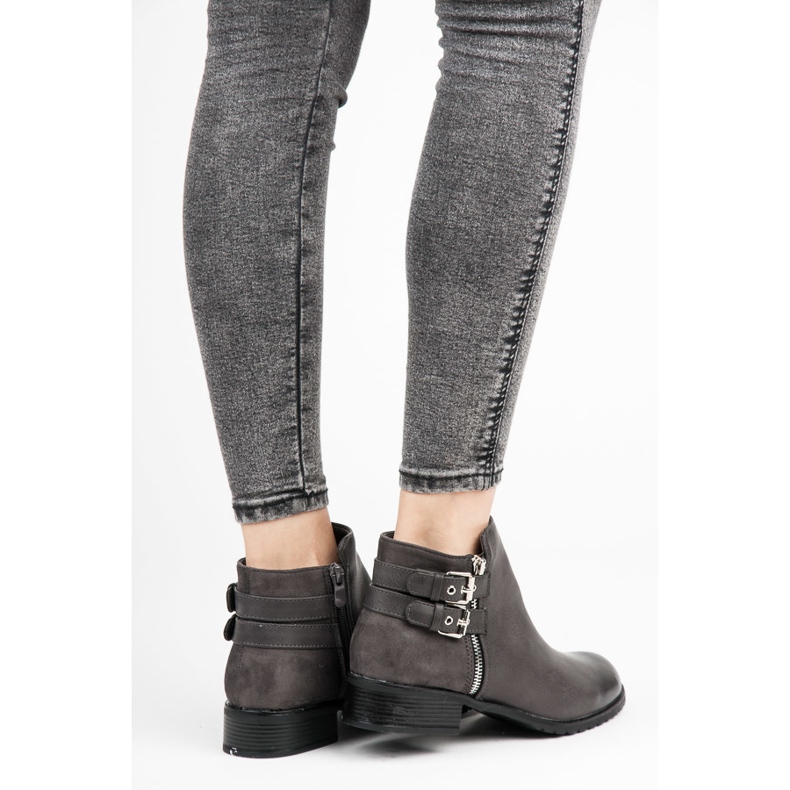 Erynn Botines Chelsea grises 2