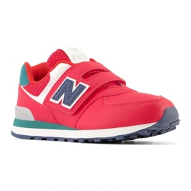 Zapatillas New Balance PV574CU rojo 3
