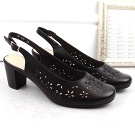 Sergio Leone W SK436A sandalias caladas negro 6