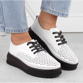Zapatos calados Artiker W 54C1708 HBH70B blanco 3
