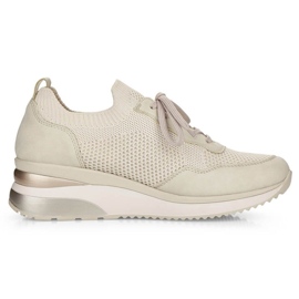 Rieker Cómodas zapatillas deportivas Remonte W RKR693 beige 9