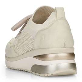 Rieker Cómodas zapatillas deportivas Remonte W RKR693 beige 10